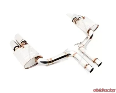 Meisterschaft Titanium GTS Ultimate Sport Performance Exhaust System with 2x102x90mm Round Split Tips Porsche Panamera S | 4S | GTS | Turbo | Turbo S V8 Executive Model LWB 10-15 - PO0842507