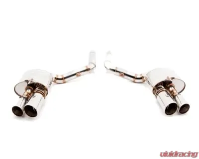 Meisterschaft Titanium GTS Ultimate Sport Performance Exhaust System with 2x102x90mm Round Split Tips Porsche Panamera S | 4S | GTS | Turbo | Turbo S V8 Executive Model LWB 10-15 - PO0842507