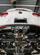 Meisterschaft Titanium GT2 Racing Catback System w/2x102mm Round Split Tips Volkswagen Golf VI R 2.0T 10-14                                     - VW0222303 - Image 3