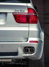Meisterschaft Stainless GTS Axle Back Muffler BMW X5 5.0L Bi-Turbo 11+                                     - BM2341504 - Image 5