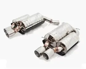 Meisterschaft Stainless GTC Axle Back Muffler 4x90mm Tips BMW 645Ci/650Ci Coupe / Convertible 04-10