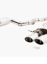 Meisterschaft Titanium GT Racing Axle Back Muffler 4x120x80mm Tips BMW M6 Coupe / Convertible 13-19                                     - BM1612418 - Image 3