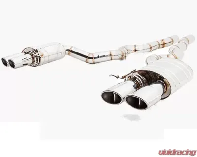 Meisterschaft Titanium GT Racing Axle Back Muffler 4x120x80mm Tips BMW M6 Coupe / Convertible 13-19 - BM1612418