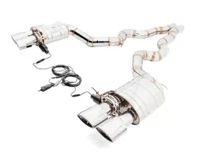 Meisterschaft Titanium GTC Axle Back Muffler 4x120x80mm Tips BMW M6 Coupe / Convertible 13-19