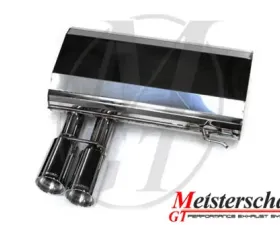 Meisterschaft Titanium Super GT Track Edition Axle Back Muffler BMW M3 Sedan E90 08-11