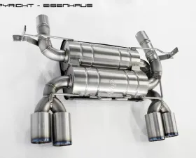 Meisterschaft Titanium GT2 Racing Axle Back Muffler BMW M3 Coupe / Convertible 08-13