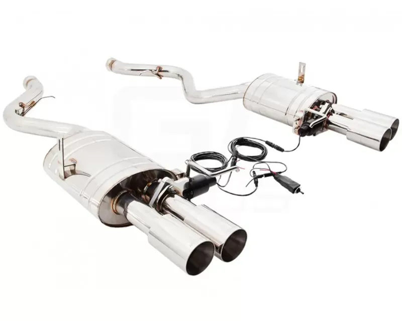 Meisterschaft Stainless Steel GTC EV Control Exhaust with 4x83mm Tips BMW M3 E92 | E93 08-13 - BM0512604