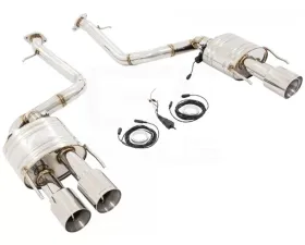 Meisterschaft Titanium GTC EV Control Exhaust With 4x102mm Tips Lexus GS-F 16-17