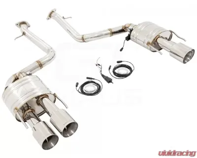 Meisterschaft Titanium GTC EV Control Exhaust With 4x102mm Tips Lexus GS-F 16-17 - LE0322606