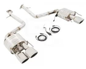 Meisterschaft Titanium GTC EV Control Exhaust With 4x120x80mm Tips Lexus GS-F 16-17