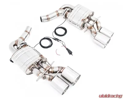 Meisterschaft Stainless Steel GTC EV Control Exhaust with 2x120+102mm Tips Maserati Ghibli Sedan S | SQ4 14-16 - MA0721632
