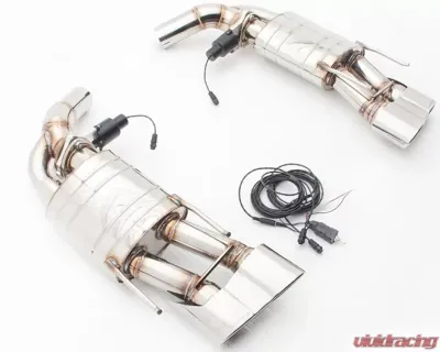 Meisterschaft Titanium GTC EV Control Exhaust With 4x120x80mm Tips Mercedes-Benz CL550 V8 11-13 - ME1052618
