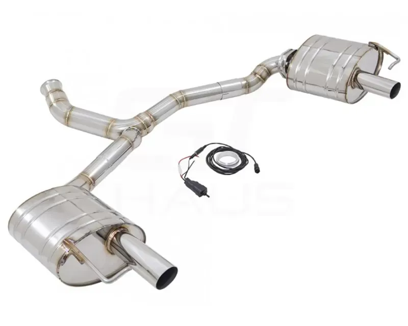 Meisterschaft Stainless Steel GTC EV Control Exhaust Utilizing OE Tips Mercedes-Benz C200 | C300 W205 Coupe 15-16 - ME2811600