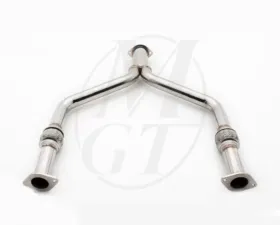 Meisterschaft Stainless Steel Front Y-Pipe Collector Section Infiniti Q50 Sedan Red Sport V6 Turbo 14-18