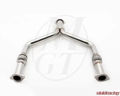 Meisterschaft Stainless Steel Front Y-Pipe Collector Section Infiniti Q50 Sedan Red Sport V6 Turbo 14-18 - NI0703009
