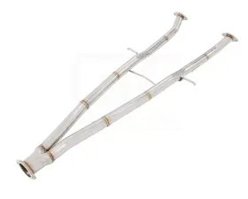 Meisterschaft Titanium Straight Catback Mid Pipe Section Infiniti Q50 Sedan Red Sport V6 Turbo 14-18