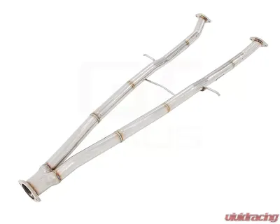 Meisterschaft Titanium Straight Catback Mid Pipe Section Infiniti Q50 Sedan Red Sport V6 Turbo 14-18 - NI0704008