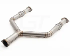 Meisterschaft Titanium Front Y-Pipe Collector Section Infiniti Q50 Sedan Red Sport V6 Turbo 14-18