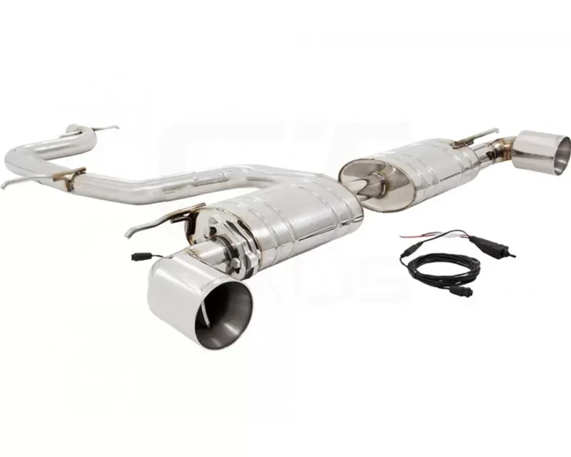 Meisterschaft Stainless Steel GTC EV Control Exhaust with 2x102mm Tips Volkwagen Golf GTI MK6 10-14 - VW0311603