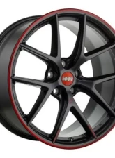 BBS Wheels CI-R Wheel Nurburgring Edition 19x8.5 5x112 45mm Satin Black Red Rim                                     - CI2103NE - Image 15