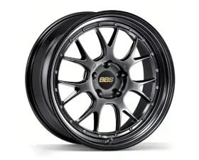 BBS LM-R Wheel 20x11 5x120 40mm Diamond Black w/ Diamond Black Lip