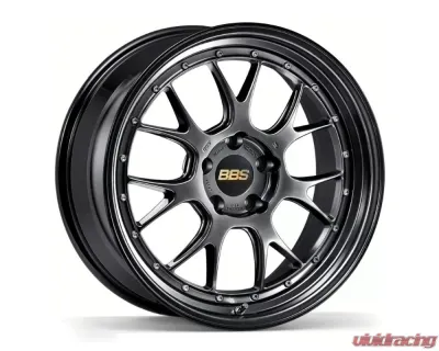 BBS Wheels LM-R Wheel 20x11 5x120 40mm Diamond Black with Diamond Black Lip - LM340DB-DB