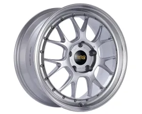 BBS LM-R Wheel 19x10.5 5x114.3 15mm Diamond Silver | Diamond Cut Rim