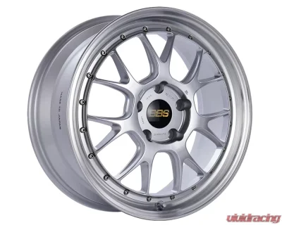 BBS LM-R Wheel 19x9.5 5x112 38mm Diamond Silver | Diamond Cut Rim - LM323DSPK