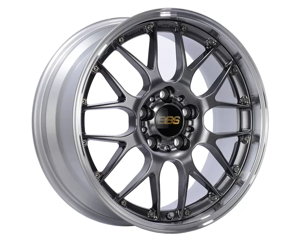 BBS RS-GT Wheel 19x8.5 5x120 35mm Diamond Black | Diamond Cut Rim |  RS959DBPK