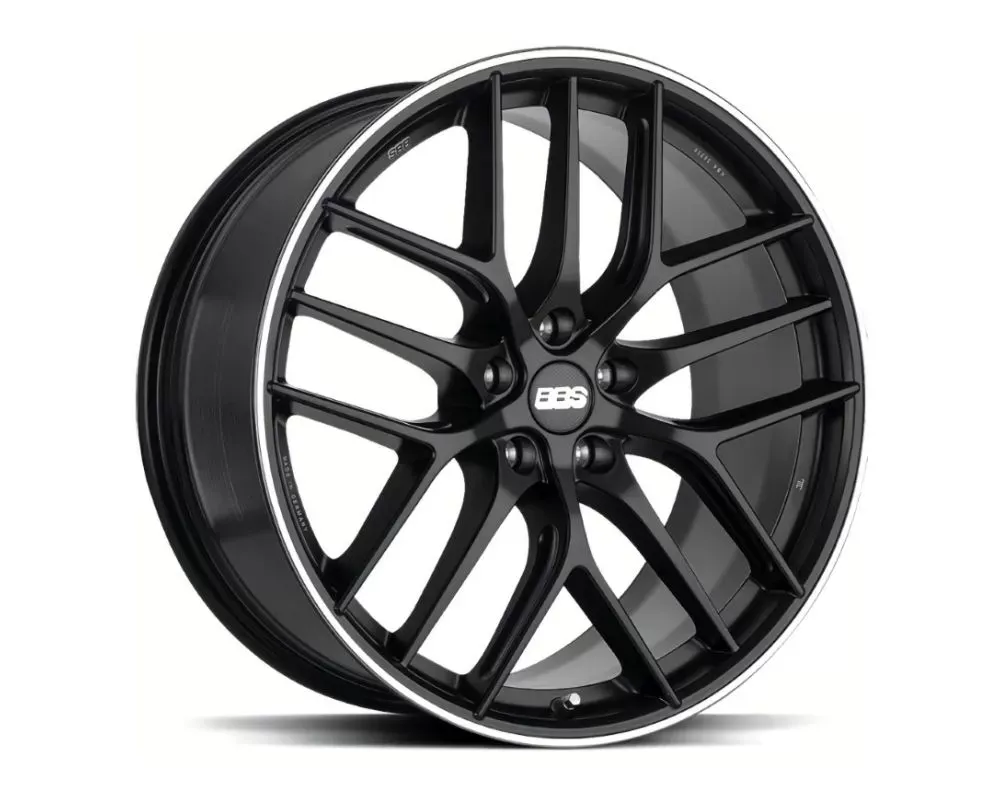 BBS CC-R Wheel 19x9 5x120 48mm Black Center | Polished Rim - CC2203BPO