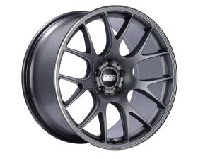 BBS CH-R Wheel 18x8 5x120 40mm Titanium | Polished Rim