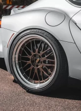 BBS LM Wheel Package 20x10/20x11 Diamond Black | Diamond Cut Rim Toyota Supra A90 2020-2021                                     - BBSLM436/437DBPK_Supra - Image 9