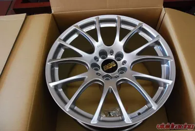 BBS RE-V Wheel 19x9 5x120 22mm Diamond Silver - REV050DSK