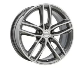 BBS SX Wheel 18x8 5x108 45mm Platinum with Diamond-Cut Face