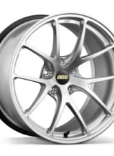BBS RI-A Wheel 18x10.5 5x114.3 18mm Diamond Silver                                     - RIA006DS - Image 10
