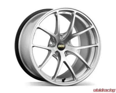 BBS RI-A Wheel 18x10.5 5x114.3 18mm Diamond Silver - RIA006DS