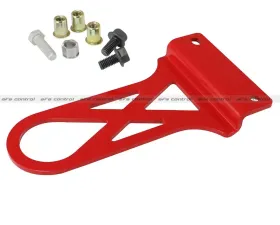 aFe Power Control PFADT Series Red Front Tow Hook Chevrolet Corvette C5 97-04