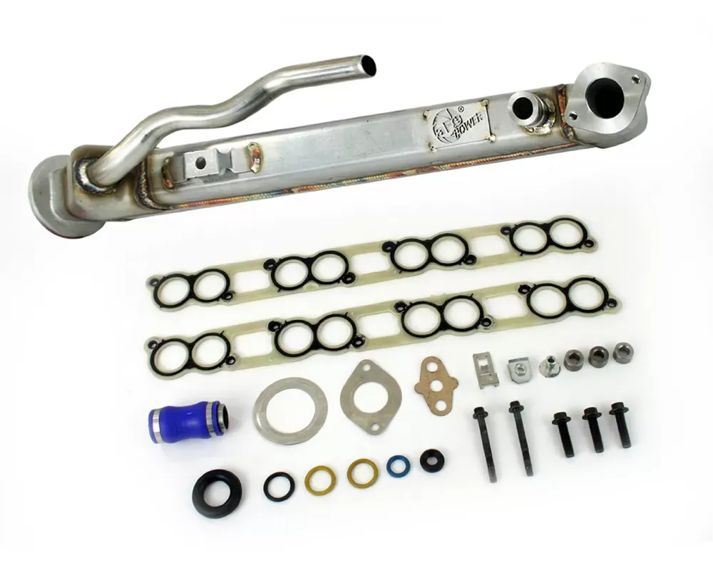aFe Power Bladerunner Competition Cooler Square with Gaskets Ford F250/F350/Excursion Diesel 04-07 - 46-90077