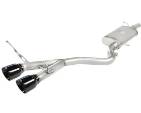 aFe Power MachForce XP Stainless Steel Catback Exhaust System w/Black Tips Volkswagen Golf R32 2008