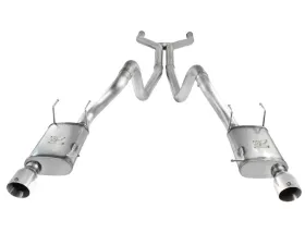 aFe Power Mach Force XP Catback Exhaust w/Polished Tip Ford Mustang GT 5.0L 11-14