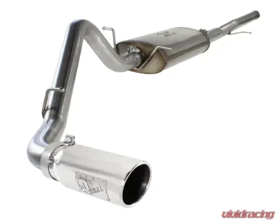aFe Power Mach Force XP Catback Exhaust Polished Tip Chevrolet Silverado | GMC Sierra 1500 5.3L | 6.2L 14+ - 49-44038-P