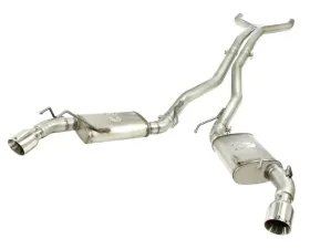 aFe Power Mach Force XP 3 Inch Catback Exhaust System w/ Polished Tips Chevrolet Camaro V8 2010-2013