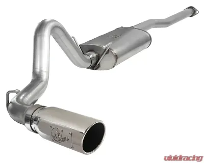 aFe Power Mach Force XP Catback Exhaust System W/ Polished Tip Toyota Tacoma V6-4.0L 05-13 - 49-46001-1P