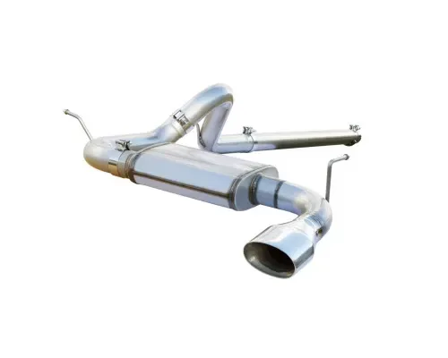 aFe Power MachForce XP Stainless Steel Catback Exhaust System Jeep Wrangler JK V6-3.8L 07-11 - 49-46201