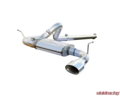aFe Power MachForce XP Stainless Steel Catback Exhaust System Jeep Wrangler JK V6-3.8L 07-11 - 49-46201