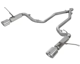 aFe Power Mach Force XP 2.5inch DPF-Back Stainless Exhaust w|o Resonators Jeep Grand Cherokee V6 3.0T DSL 14+