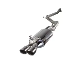 Takeda MachForce XP Stainless Steel Catback Exhaust System Honda Civic Si Coupe L4-2.4L 12-15