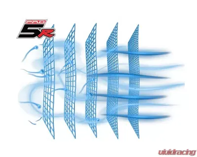 aFe Power Magnum Flow Pro 5R UCO Air Filter 6 inch F x 7.5 inch B x 5.5 inch T Inv x 14 inch H - 24-91099