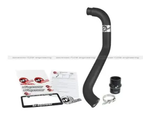 aFe Power Bladerunner 3 inch Black Intercooler Hot Side Tube with Coupling and Clamp GM Diesel Trucks 01-04