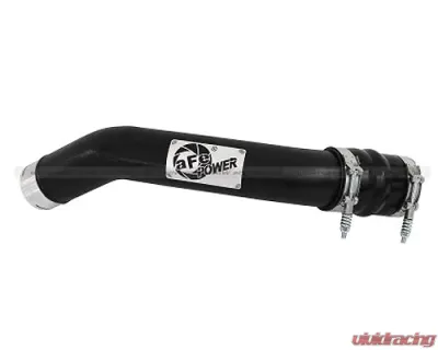 aFe Power Bladerunner 3" Black Intercooler Tube Hot Side w/Couplings and Clamps Ford F-250/F-350 Diesel 6.7L V8 11-15 - 46-20148-B